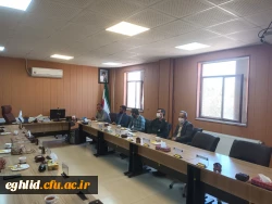 دیدار فرمانده سپاه ناحیه اقلید با مسئولین دانشگاه به مناسبت روز معلم 5