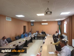 برگزاری جلسه شورای اداری جهت امتحانات 2