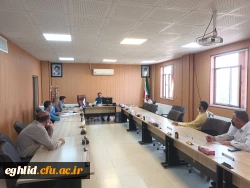 برگزاری جلسه شورای اداری جهت امتحانات 3