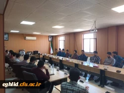 بازدید هیات نظارت دانشگاه شیراز از مرکز شهید بهشتی اقلید 2