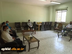 بازدید هیات نظارت دانشگاه شیراز از مرکز شهید بهشتی اقلید 3
