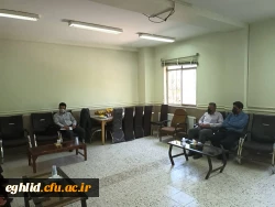 بازدید هیات نظارت دانشگاه شیراز از مرکز شهید بهشتی اقلید 4