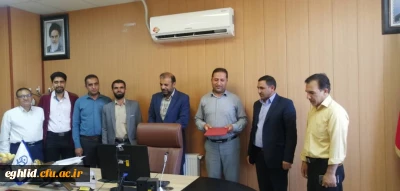 دیدار رئیس آموزش و پرورش اقلید با سرپرست دانشگاه