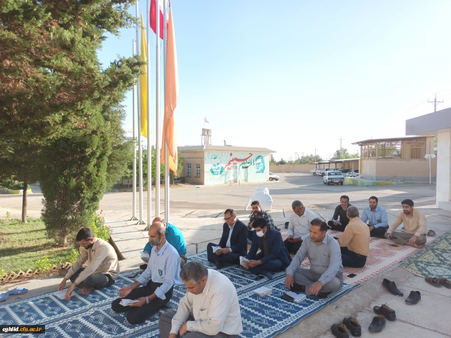 برگزاری دعای عهد و مولودی خوانی 3