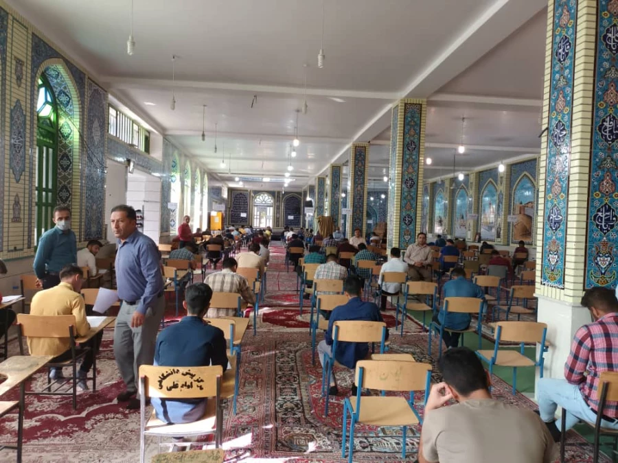 برگزاری امتحانات حضوری دانشجویان 3