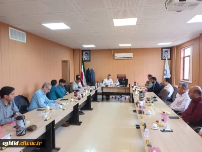 بازدید دکتر زارع شیبانی سرپرست دانشگاه فرهنگیان فارس از مرکز شهید بهشتی اقلید