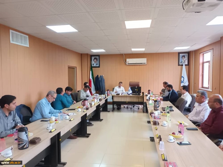 بازدید دکتر زارع شیبانی سرپرست دانشگاه فرهنگیان فارس از مرکز شهید بهشتی اقلید 2