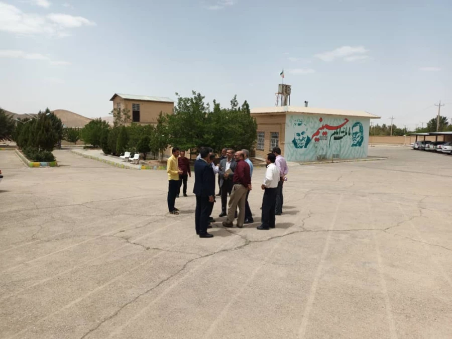 بازدید دکتر زارع شیبانی سرپرست دانشگاه فرهنگیان فارس از مرکز شهید بهشتی اقلید 3