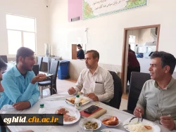 بازدید دکتر زارع شیبانی سرپرست دانشگاه فرهنگیان فارس از مرکز شهید بهشتی اقلید 6