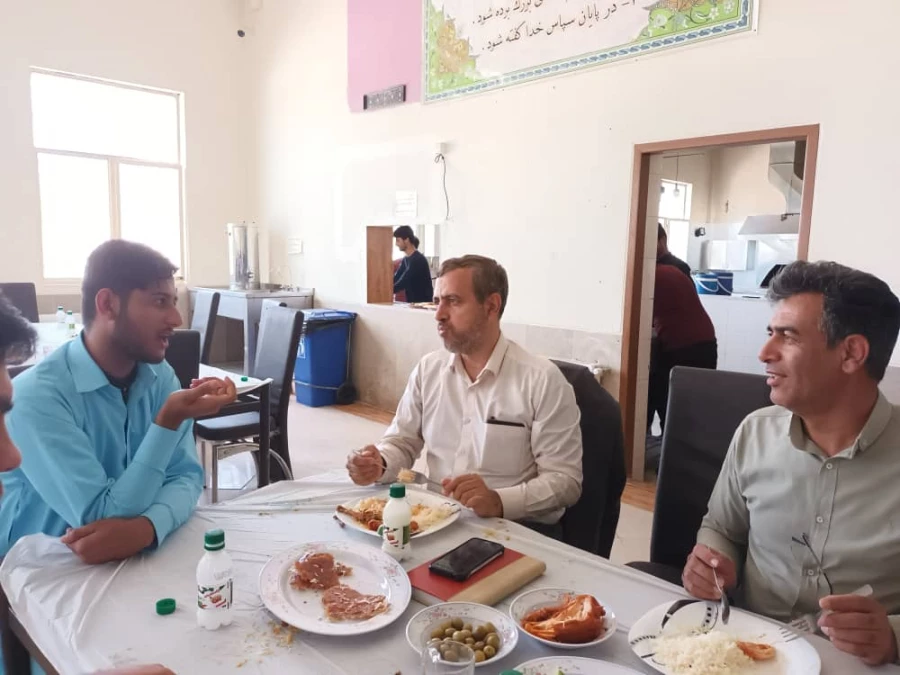 بازدید دکتر زارع شیبانی سرپرست دانشگاه فرهنگیان فارس از مرکز شهید بهشتی اقلید 6