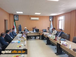 بازدید دکتر زارع شیبانی سرپرست دانشگاه فرهنگیان فارس از مرکز شهید بهشتی اقلید 8