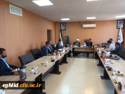 بازدید دکتر زارع شیبانی سرپرست دانشگاه فرهنگیان فارس از مرکز شهید بهشتی اقلید 10