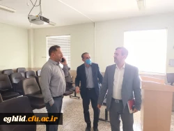 بازدید دکتر زارع شیبانی سرپرست دانشگاه فرهنگیان فارس از مرکز شهید بهشتی اقلید 12