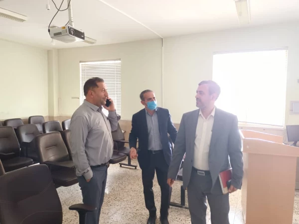 بازدید دکتر زارع شیبانی سرپرست دانشگاه فرهنگیان فارس از مرکز شهید بهشتی اقلید 12