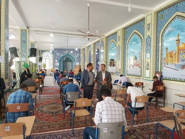 بازدید دکتر زارع شیبانی سرپرست دانشگاه فرهنگیان فارس از مرکز شهید بهشتی اقلید 13