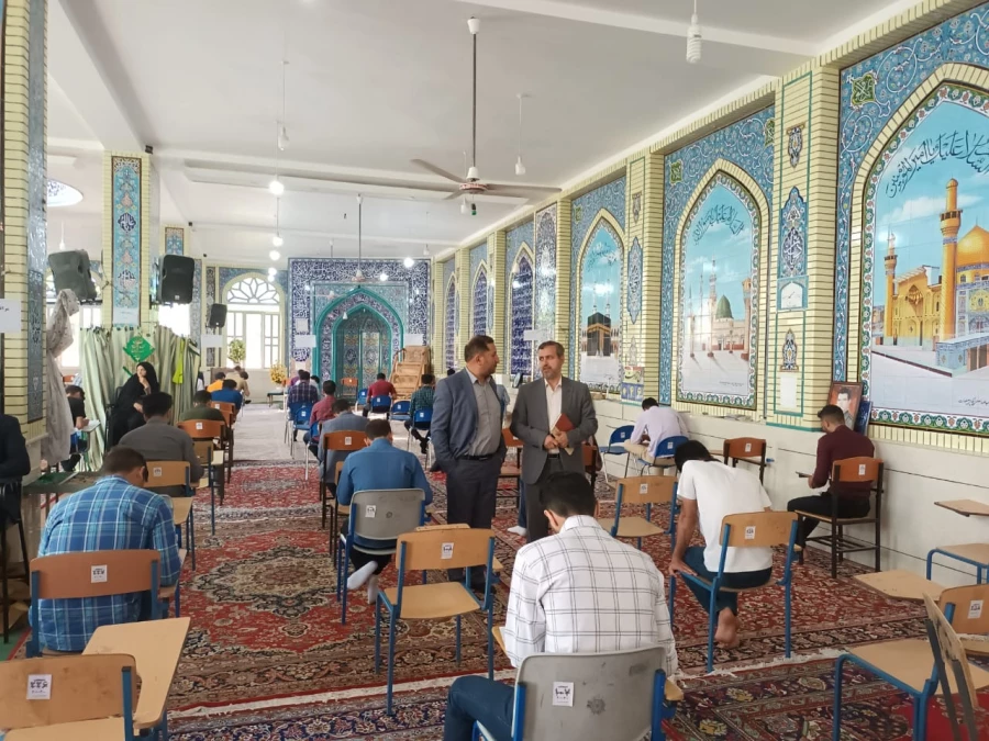 بازدید دکتر زارع شیبانی سرپرست دانشگاه فرهنگیان فارس از مرکز شهید بهشتی اقلید 13