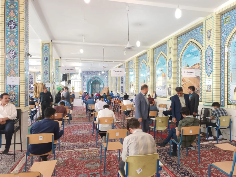 بازدید دکتر زارع شیبانی سرپرست دانشگاه فرهنگیان فارس از مرکز شهید بهشتی اقلید 14