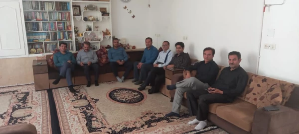 تکریم از همکار جانباز مرکز 3