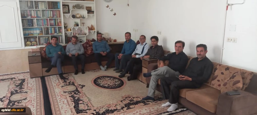 تکریم از همکار جانباز مرکز 3