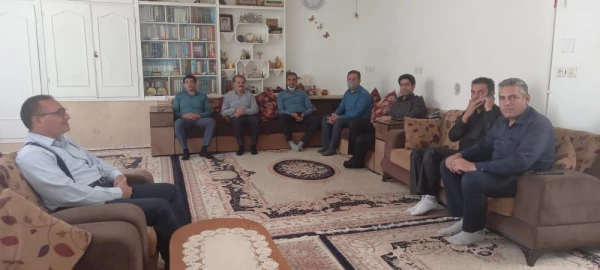 تکریم از همکار جانباز مرکز 4