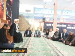 دیدار دانشگاه های شهرستان  با امام جمعه به مناسبت هفته دفاع مقدس 2