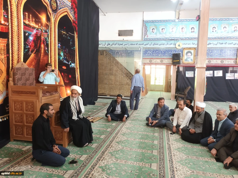 دیدار دانشگاه های شهرستان  با امام جمعه به مناسبت هفته دفاع مقدس 3