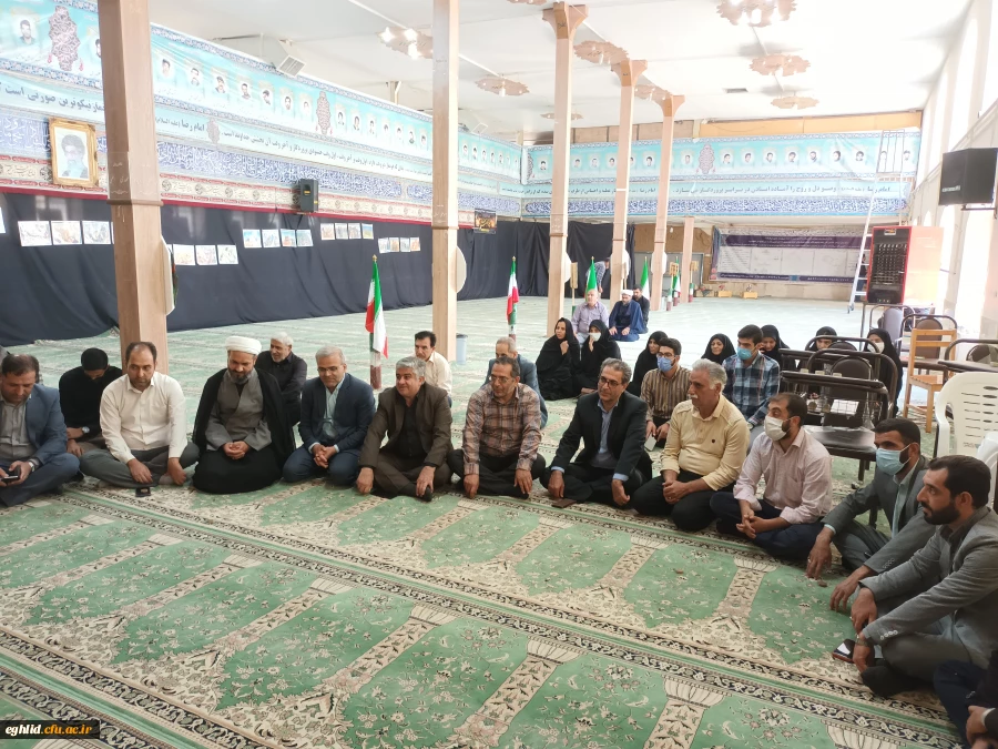 دیدار دانشگاه های شهرستان  با امام جمعه به مناسبت هفته دفاع مقدس 4