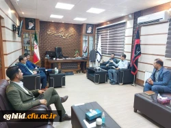 دیدار نماینده محترم شهرستان اقلید با دکتر زارع شیبانی مدیر امور پردیس های استان فارس 2