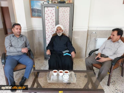 حضور حاج آقا طالبی امام جمعه محترم شهرستان اقلید در دانشگاه فرهنگیان شهید بهشتی