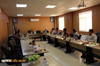 جلسه تشکل ها بسیج و شورای صنفی با  سرپرست دانشگاه فرهنگیان فارس و مسئول دفتر نهاد مقام معظم رهبری در دانشگاه فرهنگیان فارس