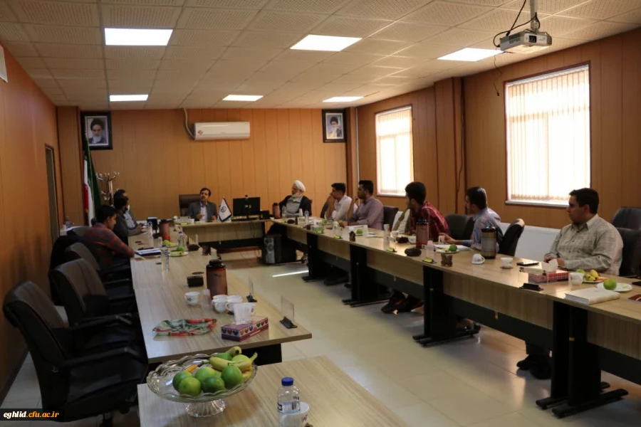 جلسه تشکل ها بسیج و شورای صنفی با  سرپرست دانشگاه فرهنگیان فارس و مسئول دفتر نهاد مقام معظم رهبری در دانشگاه فرهنگیان فارس 2