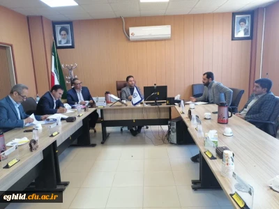 جلسه  کمیته  فرهنگی و تربیتی مرکز  شهید بهشتی اقلید 