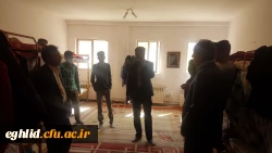 بازدید همکاران حوزه نظارت و ارزیابی دانشگاه فرهنگیان فارس از واحد شهید بهشتی اقلید 2