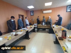 با حکم  دکتر صحرایی رئیس دانشگاه فرهنگیان کشور،  دکتر حسین رئیسی به عنوان سرپرست واحد شهید بهشتی اقلید منصوب شد 2