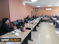 نشست هم اندیشی استادان دانشگاه های شهرستان اقلید  4