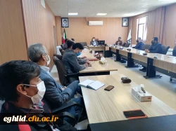 اولین جلسه ی شورای اداری کارکنان دانشگاه فرهنگیان واحد شهید بهشتی اقلید در سال 1402 برگزار شد  3