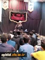 مراسم احیای شب نوزدهم ماه مبارک رمضان. نماز خانه مرکز شهید بهشتی اقلید. 5