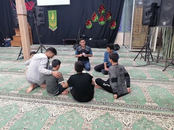 حضور دانشجومعلمان مرکز شهید بهشتی اقلید در اعتکاف دانش آموزی مسجد جامع شهرستان اقلید 4