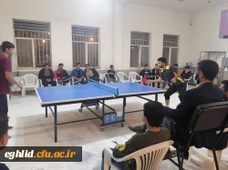 مجموعه مسابقات ورزشی دانشجویی جام رمضان مرکز شهید بهشتی اقلید آغاز شد  5