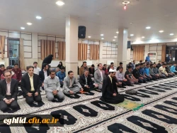 نشست جناب آقای دکتر وحیدی معاونت محترم هماهنگی دانشگاه فرهنگیان استان فارس با استادان مرکز شهید بهشتی اقلید 2