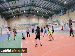 مسابقات دانشجویی رشته والیبال جام رمضان مرکز شهید بهشتی برگزار شد  2