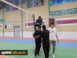مسابقات دانشجویی رشته والیبال جام رمضان مرکز شهید بهشتی برگزار شد  3