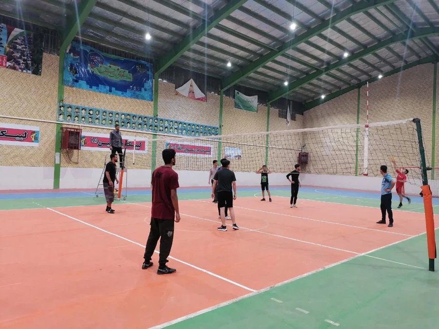 مسابقات دانشجویی رشته والیبال جام رمضان مرکز شهید بهشتی برگزار شد  4