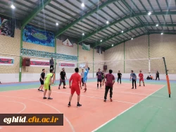 مسابقات دانشجویی رشته والیبال جام رمضان مرکز شهید بهشتی برگزار شد  5