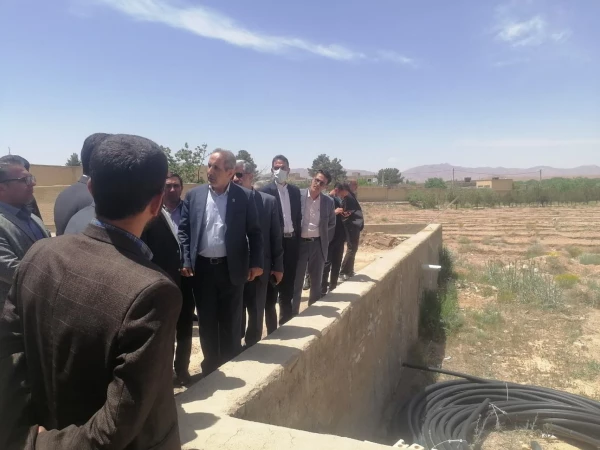 بازدید دکتر خان محمدی معاون وزیر و رئیس سازمان نوسازی، توسعه و تجهیز مدارس کشور از طرح های عمرانی دانشگاه فرهنگیان واحد شهید بهشتی اقلید  2