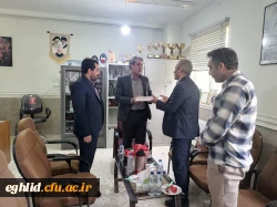 بازدید ناظر معاونت فرهنگی سازمان مرکزی از فعالیت های فرهنگی و اجتماعی مرکز شهید بهشتی اقلید 2