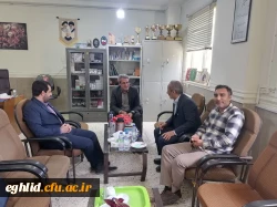 بازدید ناظر معاونت فرهنگی سازمان مرکزی از فعالیت های فرهنگی و اجتماعی مرکز شهید بهشتی اقلید 3