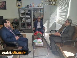 بازدید ناظر معاونت فرهنگی سازمان مرکزی از فعالیت های فرهنگی و اجتماعی مرکز شهید بهشتی اقلید 4