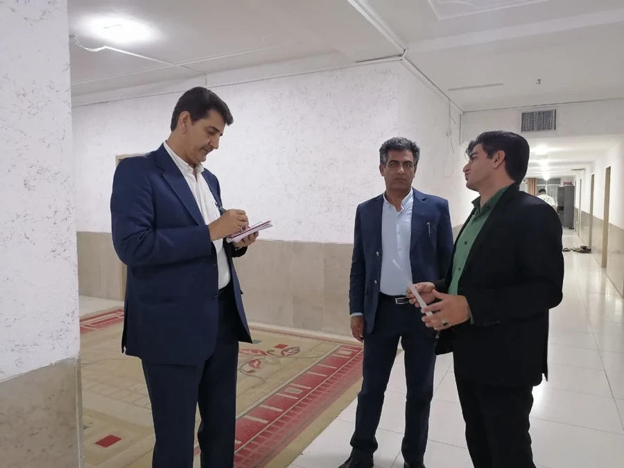 بازدید دکتر احمدی  مدیر کل نظارت و تعالی سازمانی دانشگاه فرهنگیان از مرکز شهید بهشتی اقلید  5