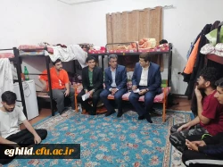 بازدید دکتر احمدی  مدیر کل نظارت و تعالی سازمانی دانشگاه فرهنگیان از مرکز شهید بهشتی اقلید  6